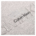 Calvin Klein EMBOSSED ICON LOUNGE-L/S SWEATSHIRT Dámská mikina, šedá, velikost