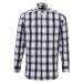 Premier Workwear Pánská bavlněná košile s dlouhým rukávem PR254 Black
