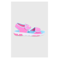 Dětské sandály Reebok Wave Glider Iii GW0022 růžová barva