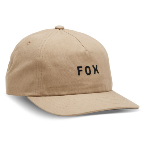 Čepice Fox W Wordmark Adjustable Hat OS