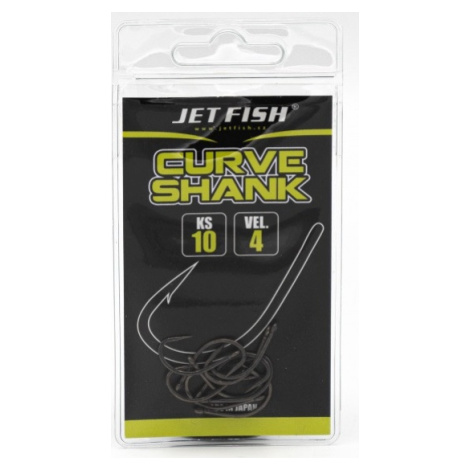 Jet fish háčky curve shank 10 ks - 4