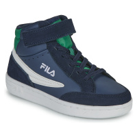 Fila CREW VELCRO MID KIDS Tmavě modrá