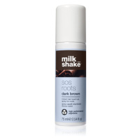 Milk Shake Sos roots sprej pro okamžité zakrytí odrostů Dark brown 75 ml