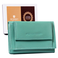 Malá dámská kožená peněženka RFID Protect