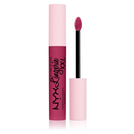 NYX Professional Makeup Lip Lingerie XXL tekutá rtěnka s matným finišem odstín 18 - Stayin Juicy