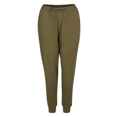 Calvin Klein REIMAGINED HER LW-JOGGER Dámské tepláky, khaki, velikost