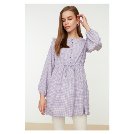 Trendyol Shirt - Purple - Relaxed fit