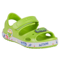 Coqui YOGI - HERO Dětské sandály, světle zelená, velikost