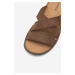 Pantofle Lasocki MI07-B156-A982-05 Přírodní kůže (useň) - Lícová