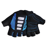 BIOTEX Cyklistické rukavice krátkoprsté - MESH RACE - modrá/černá