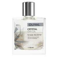 Olival Crystal multifunkční suchý olej se třpytkami na obličej, tělo a vlasy 50 ml