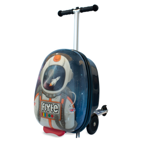 Zinc dětský cestovní kufr s koloběžkou Flyte - Astronaut Sammie - 25L