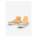 Oranžové dámské kotníkové tenisky na platformě Converse Chuck Taylor All Star Lift