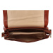Luxusní dámská kožená kabelka Katana Versailles, hnědá