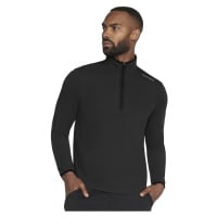 Skechers Skech-Knits Burst 1/4 Zip Černá