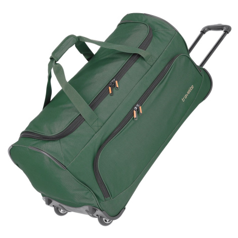 Travelite Basics Fresh Wheeled Duffle Dark green