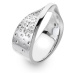 Hot Diamonds Stříbrný prsten s diamantem Quest DR219 54 mm