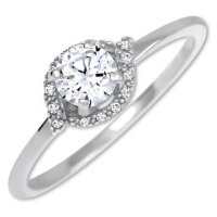 Brilio Silver Stříbrný zásnubní prsten 426 001 00531 04