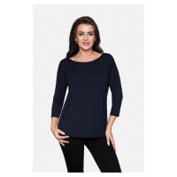 Babell Woman's Blouse Camille Navy Blue