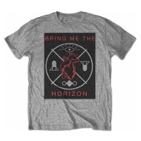 Bring Me The Horizon tričko, Heart & Symbols Grey, pánské