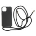 Mobile Origin Lanyard Case Black iPhone 14