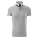 Malfini premium Collar up Pánská polokošile 256 silver gray