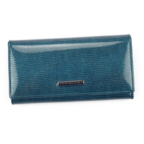 Dámská kožená peněženka Gregorio LN-107 modrá