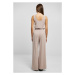 Ladies Long Sleevless Modal Jumpsuit - duskrose