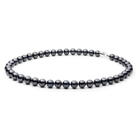 Luxusní náhrdelník z černých perel Planet Shop
