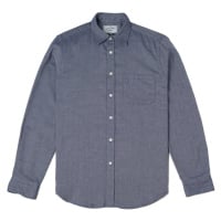 Portuguese Flannel Espiga Shirt - Blue Modrá