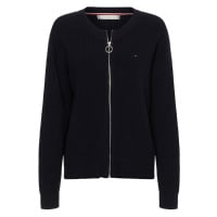 Tommy Hilfiger Sweater - HAYANA ZIP UP C-NK CARDIGAN blue