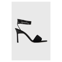 Sandály Calvin Klein GEO STIL GLADI SANDAL 90HH černá barva, HW0HW01467