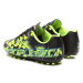 Chlapecké fotbalové kopačky outdoorové JOMA Propulsion Jr FG black yellow fluor