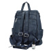 Stylový dámský koženkový kabelko/batoh Trinida, tmavě modrý