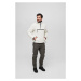 Teddyfleece Worker Pullover Jacket - white