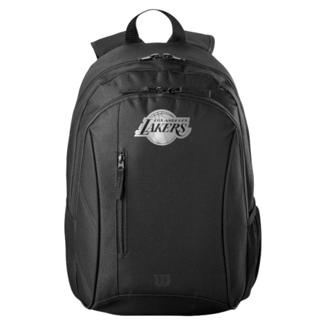 Černý sportovní batoh Wilson NBA Team Los Angeles Lakers Backpack Černá