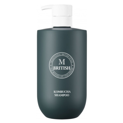 BRITISH M - KOMBUCHA SHAMPOO - Korejský vlasový šampon bez silikonů 750 ml