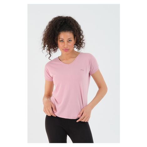 Slazenger Play Women's T-shirt Pink Women's Sports T-Shirt