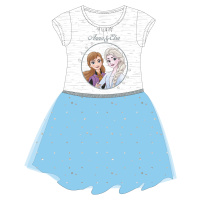 Frozen - licence Dívčí šaty - Frozen 5223A575, šedá / světle modrá Barva: Modrá