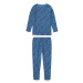 lupilu® Dívčí pyžamo s BIO bavlnou (modrá)