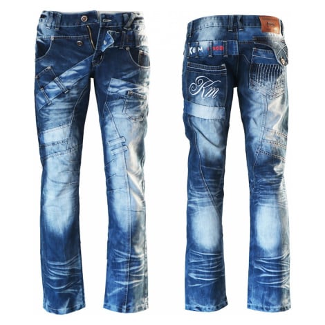 KOSMO LUPO kalhoty pánské KM030 džíny jeans