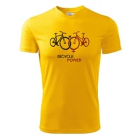 Pánské tričko pro cyklisty Bicycle Power - ideální dárek pro každého cyklo nadšence