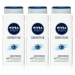 Nivea Men Sensitive sprchový gel pro muže 3 x 500 ml (výhodné balení)