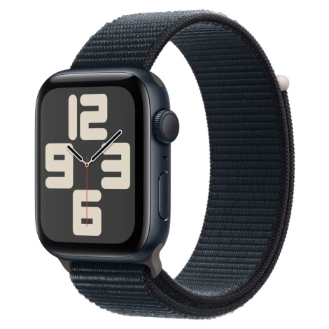 Apple Apple Watch SE (2023) GPS 44mm sportovní provlékací řemínek temně inkoustový