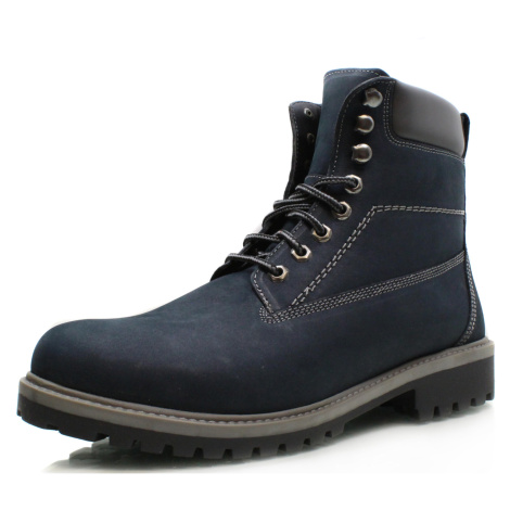 Modré pánské workery