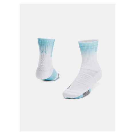 Bílé sportovní ponožky Under Armour Curry UA AD Playmaker Mid