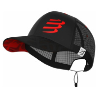 Compressport Racing Trucker Cap Black/Red Běžecká čepice