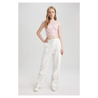 DEFACTO Cool Parachute Gabardine Cotton Pants