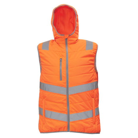 Cerva Montrose Pánská zimní vesta 03030145 oranžová Červa