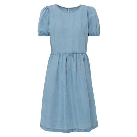 Bonprix BODYFLIRT šaty v riflovém vzhledu Barva: Modrá, Mezinárodní